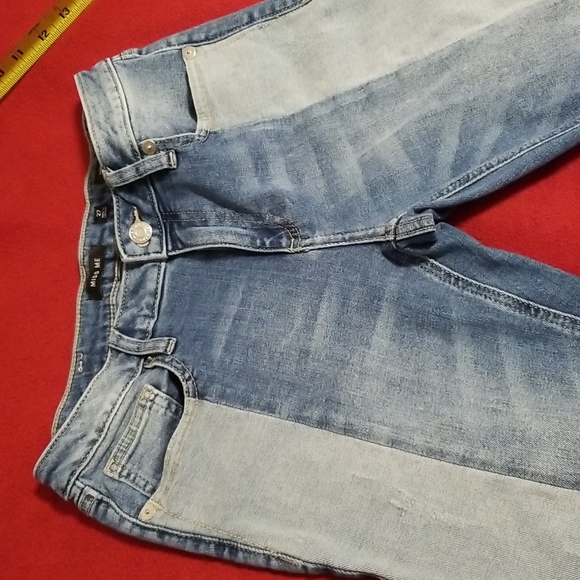 MISS ME Taking Sides Mid Rise Ankle Skinny Jeans - Picture 11 of 15